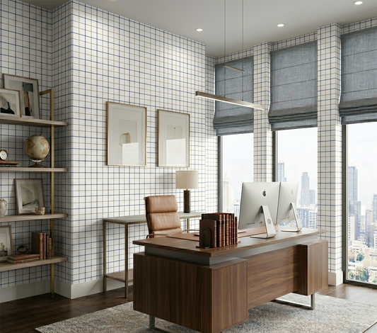 Office & Study Wallpaper: Tips & Ideas to Balance Focus & Style