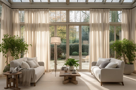 Sunroom Curtains & Window Drapes: Weaving Sunlit Serenity with Functional Flair