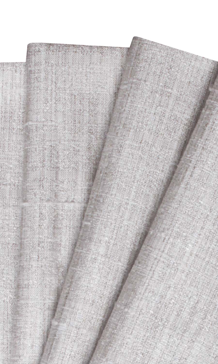 Textured Home Décor Fabric By the Yard (Silver Grey)