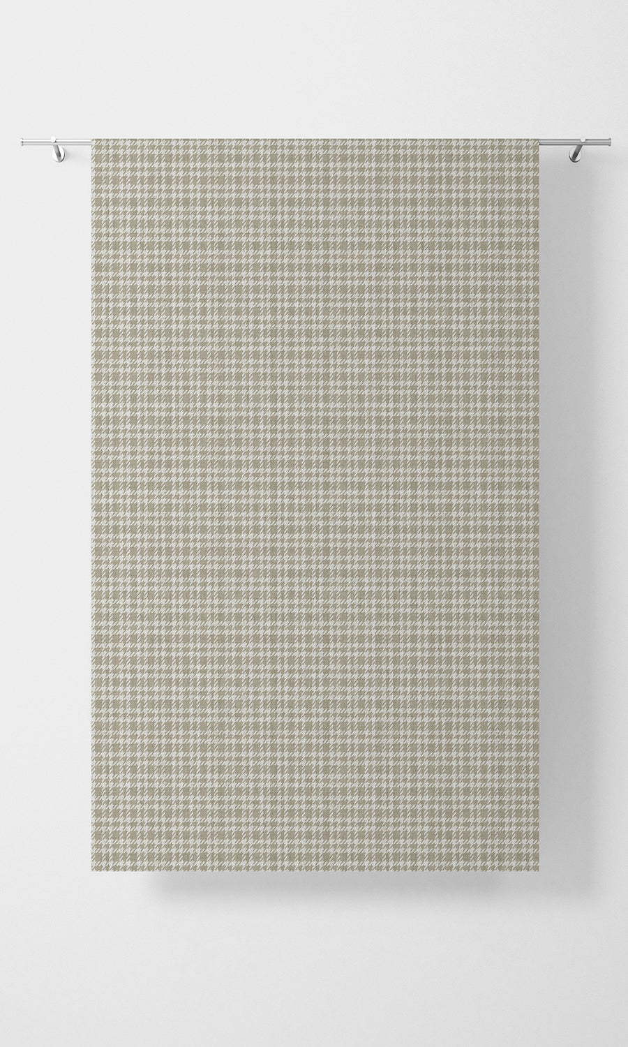 Striped Home Textile Fabric Material By the Metre (Sand Beige/ White)