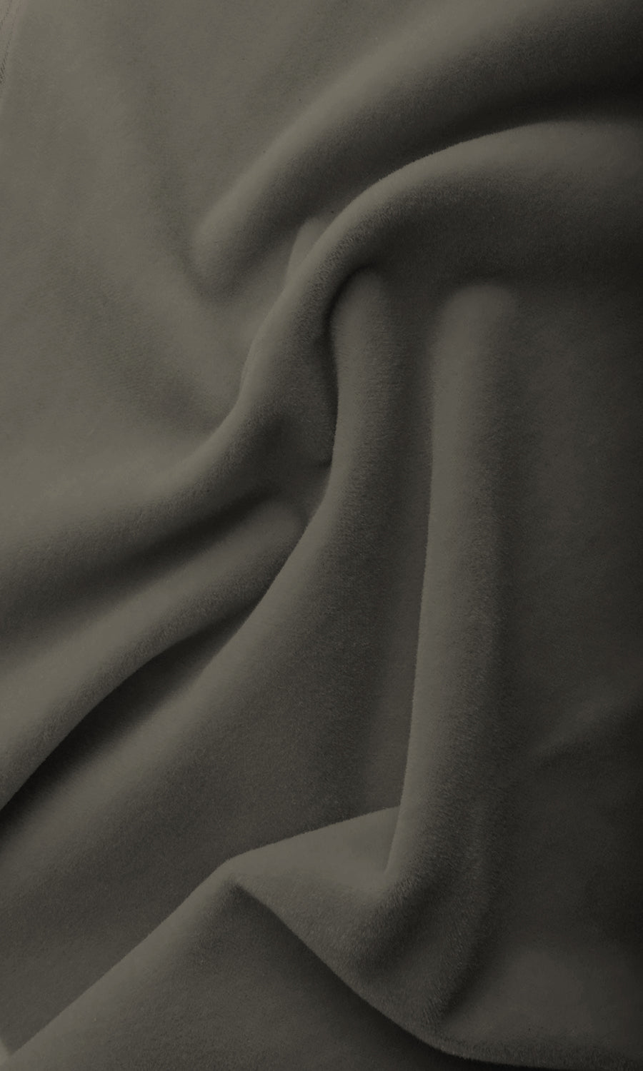 Velvet Home Textile Fabric Material By the Yard (Grey)