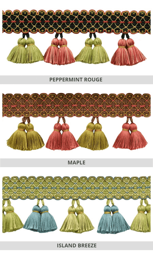 Drapery tassels and trimmings