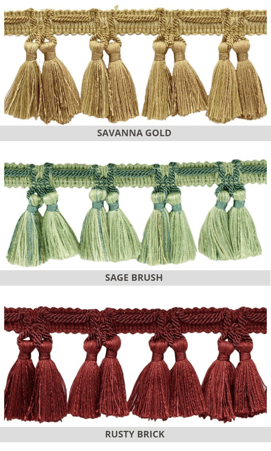 Curtain trims and tassels