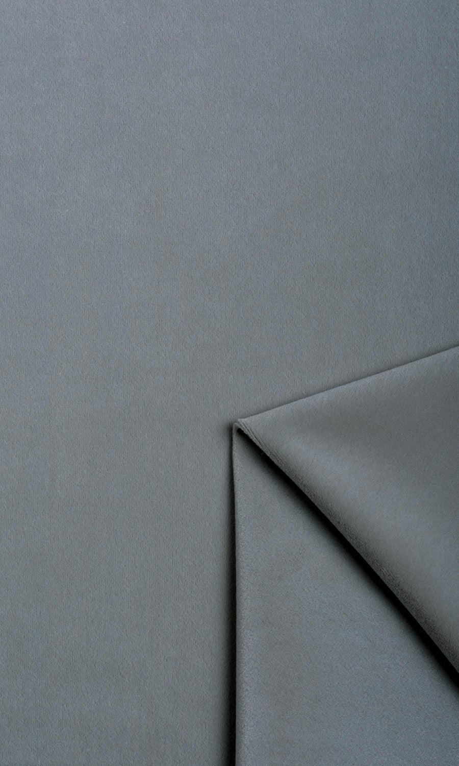 Velvet Window Treatments Fabric By the Yard (Gray)