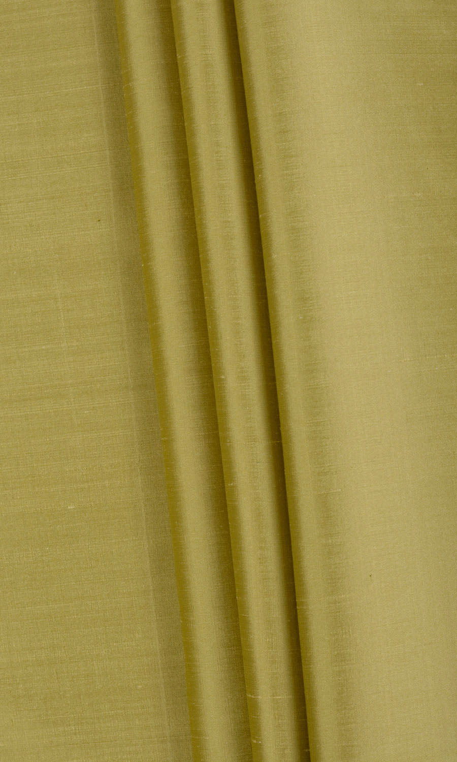 Shantung Silk Fabric Sample for Curtains & Drapes (Warm Green)