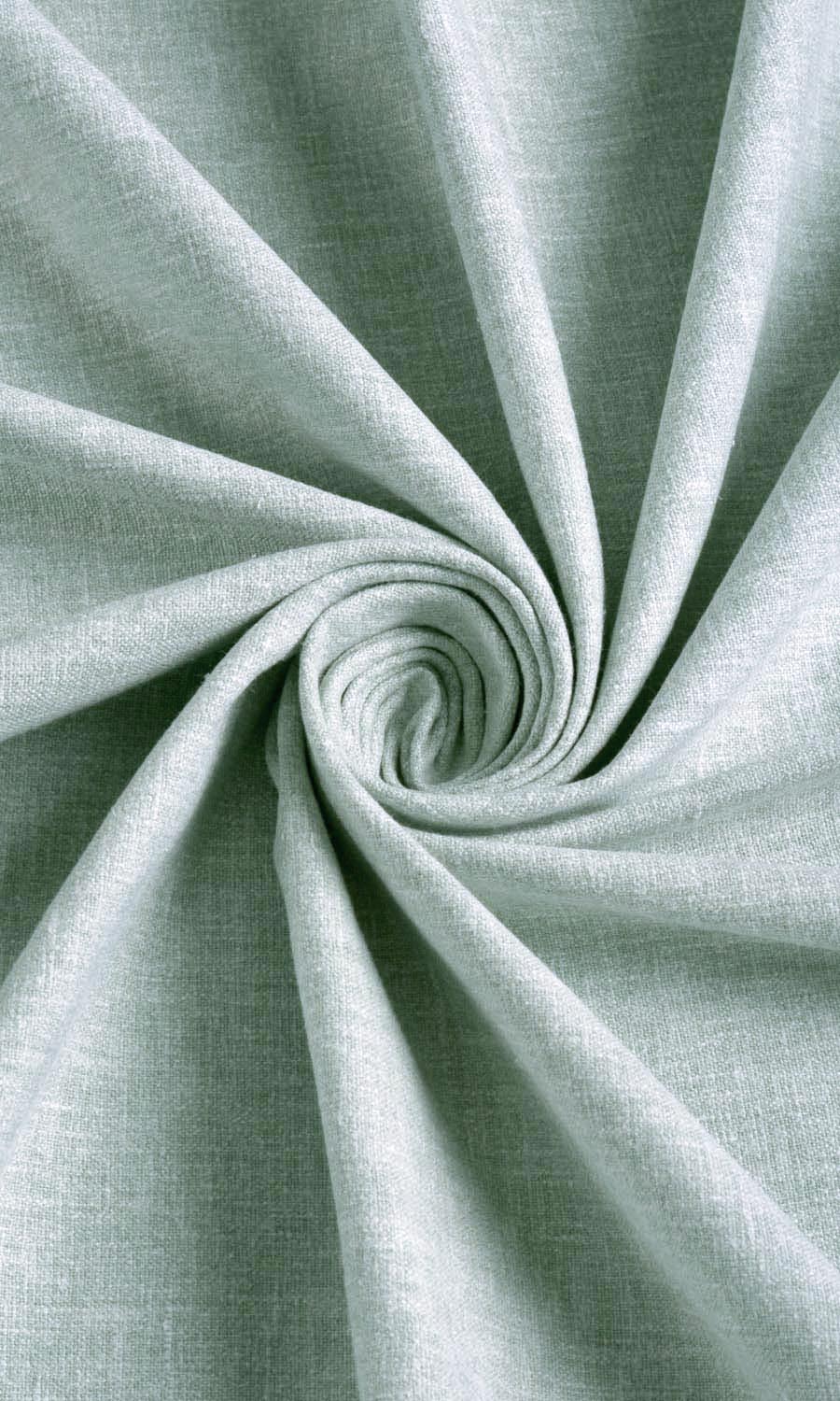 Poly-Cotton Blend Window Treatments Fabric By the Yard (Mint Blue/ Green)
