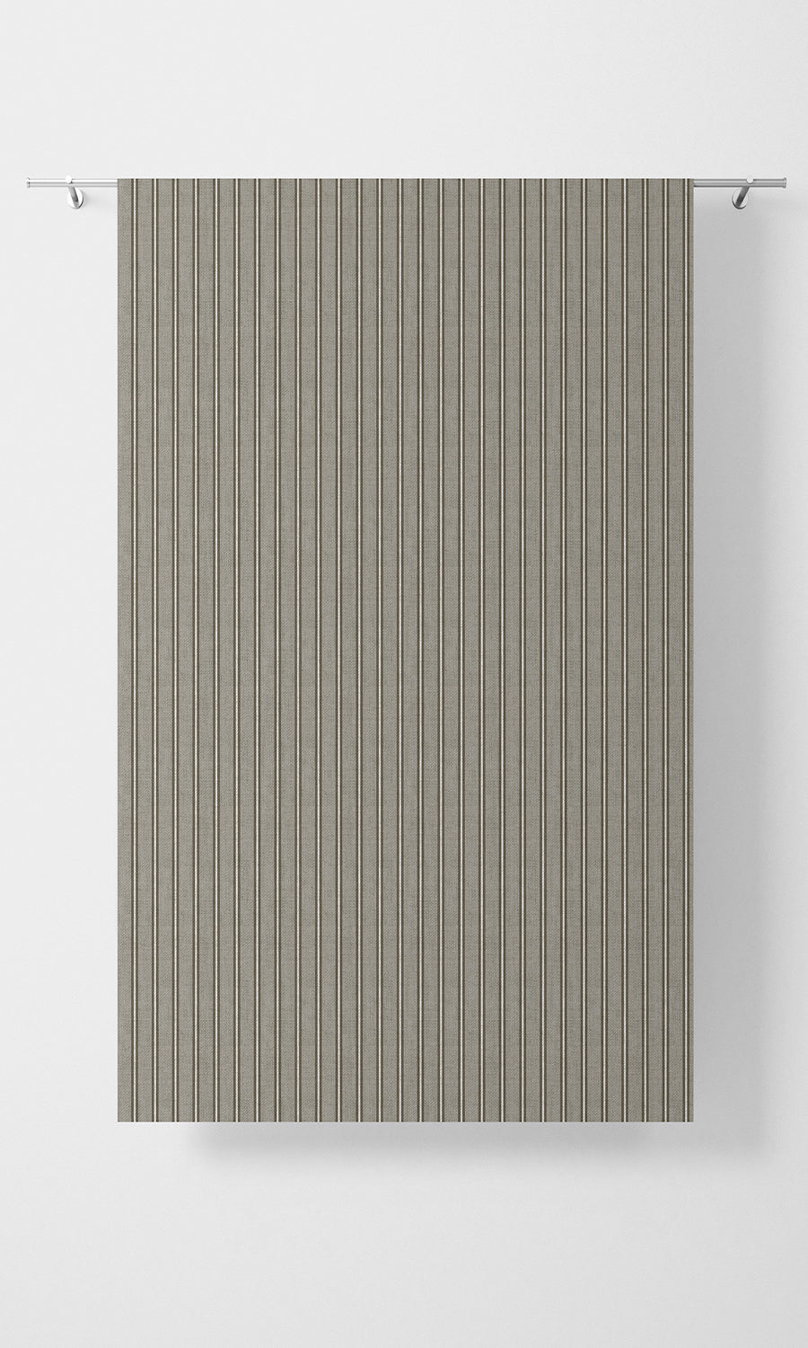 Modern Striped Home Textile Fabric Material By the Yard (Beige/ Brown)