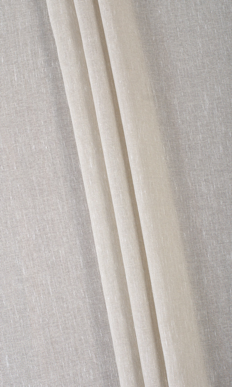 Plain Sheer Home Textile Fabric Material By the Yard (Gre-ige)