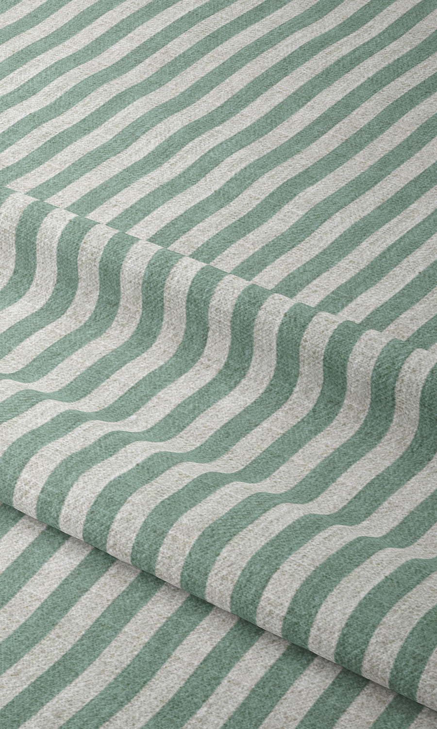 Modern Striped Window Treatments Fabric By the Metre (Blue/ White)