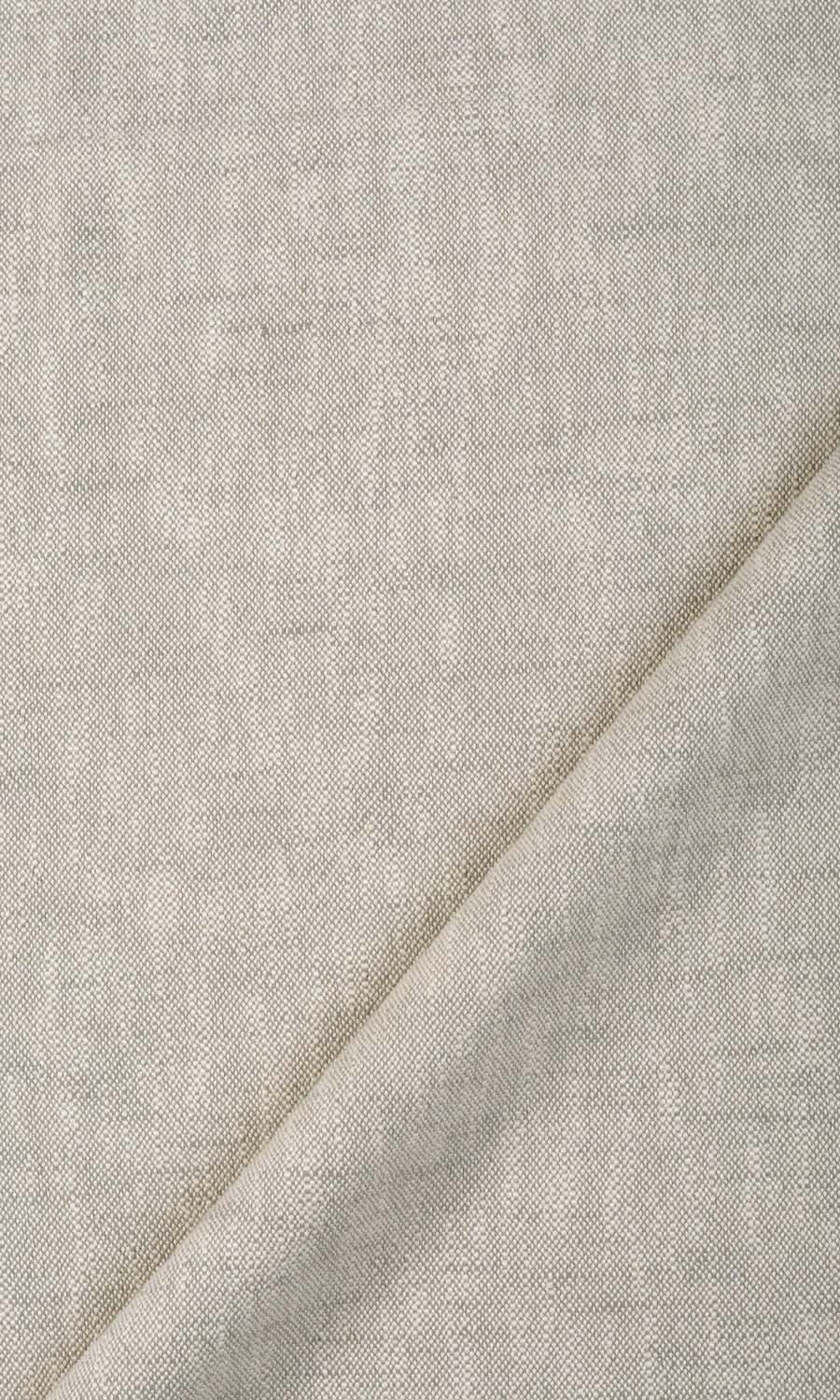 Plain Cotton Window Treatments Fabric By the Yard (Grey/ Beige)