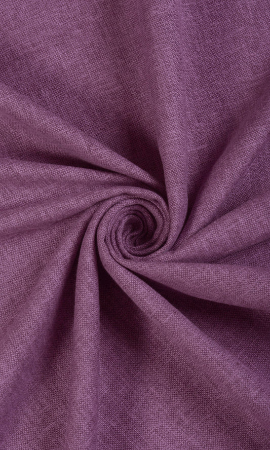 Linen-Blend Home Décor Fabric By the Yard (Lilac Purple)