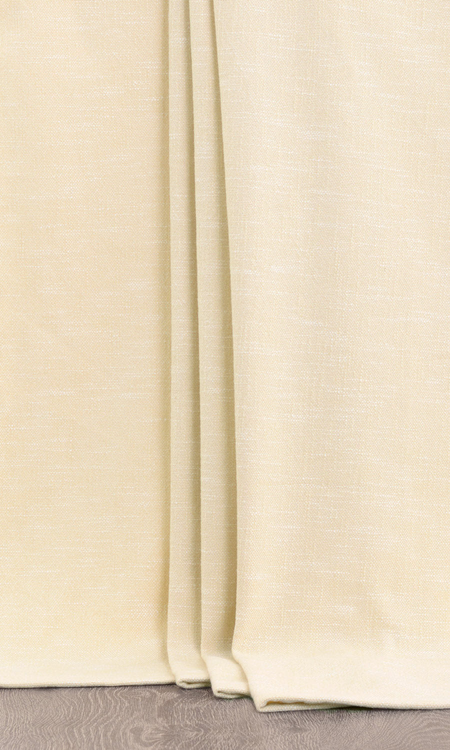 Plain Cotton Window Treatments Fabric By the Yard (Ivory)