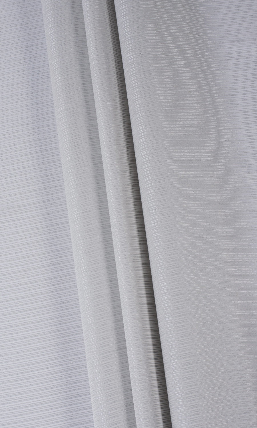 Striped Sheer Home Textile Fabric Material By the Yard (Pale Gray)