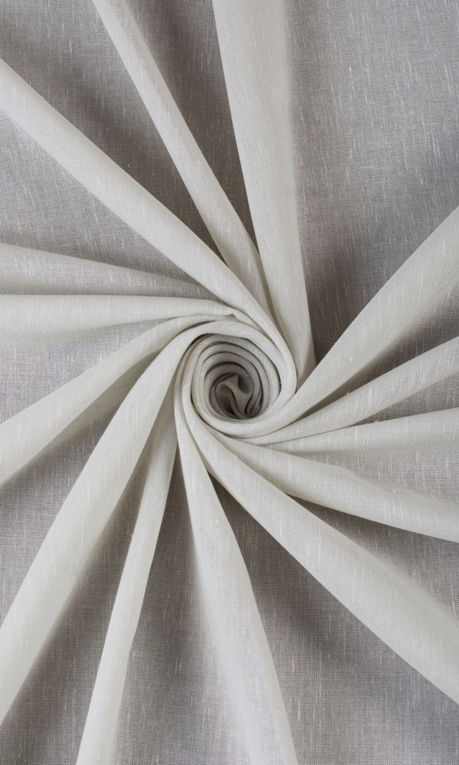 Plain Sheer Window Treatments Fabric Sample (Warm Gray)