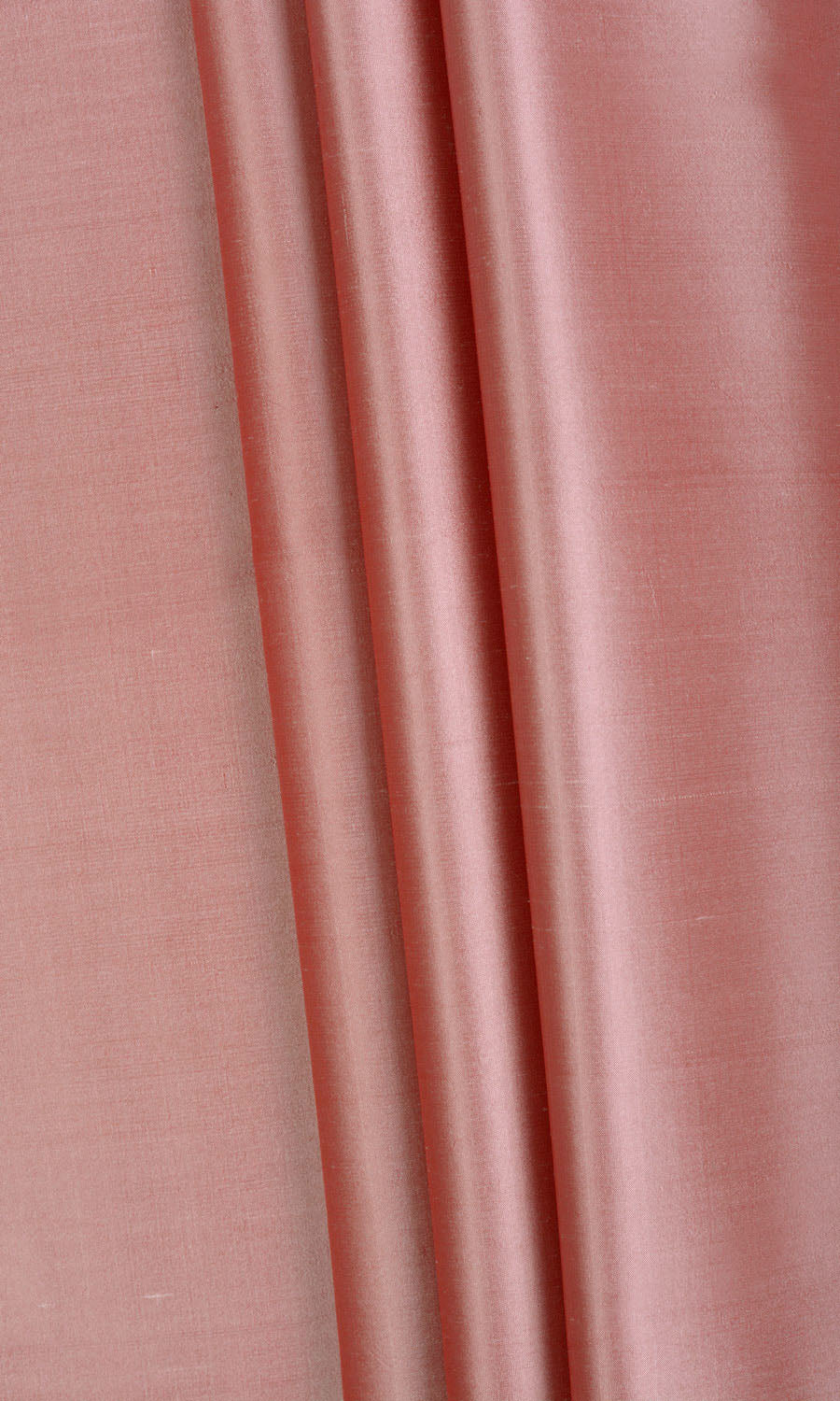 Shantung Silk Fabric Sample for Curtains & Drapes (Blush Pink/ Red)