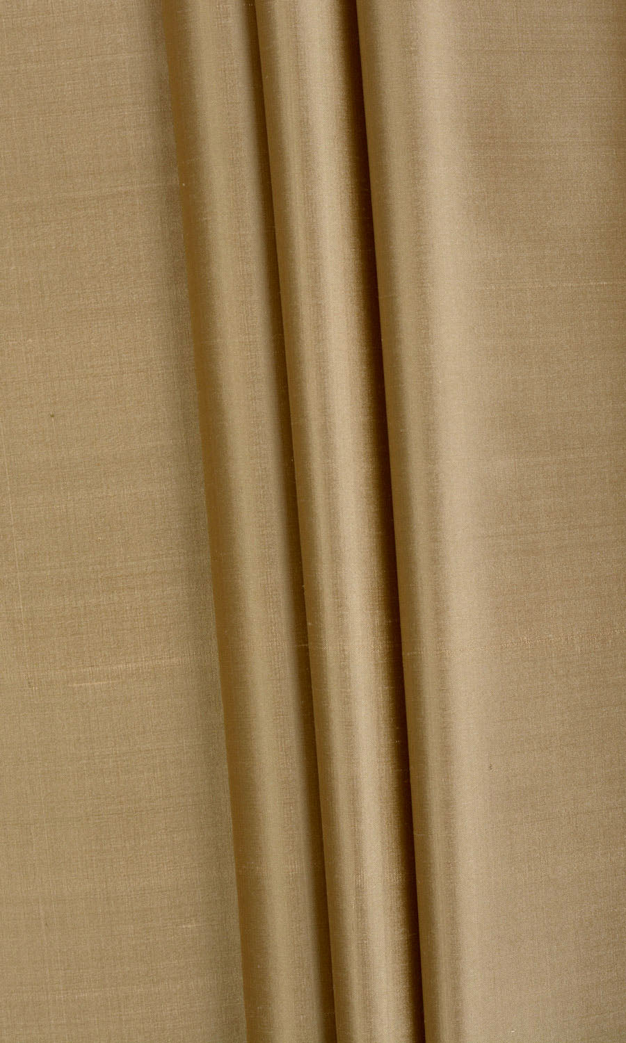Shantung Silk Fabric Sample for Curtains & Drapes (Golden Beige/ Ochre Yellow)