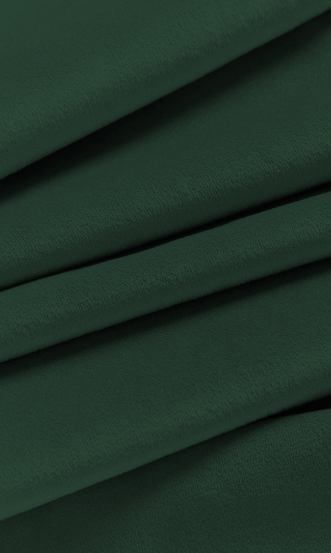 Velvet Home Décor Fabric Sample (Emerald Green)