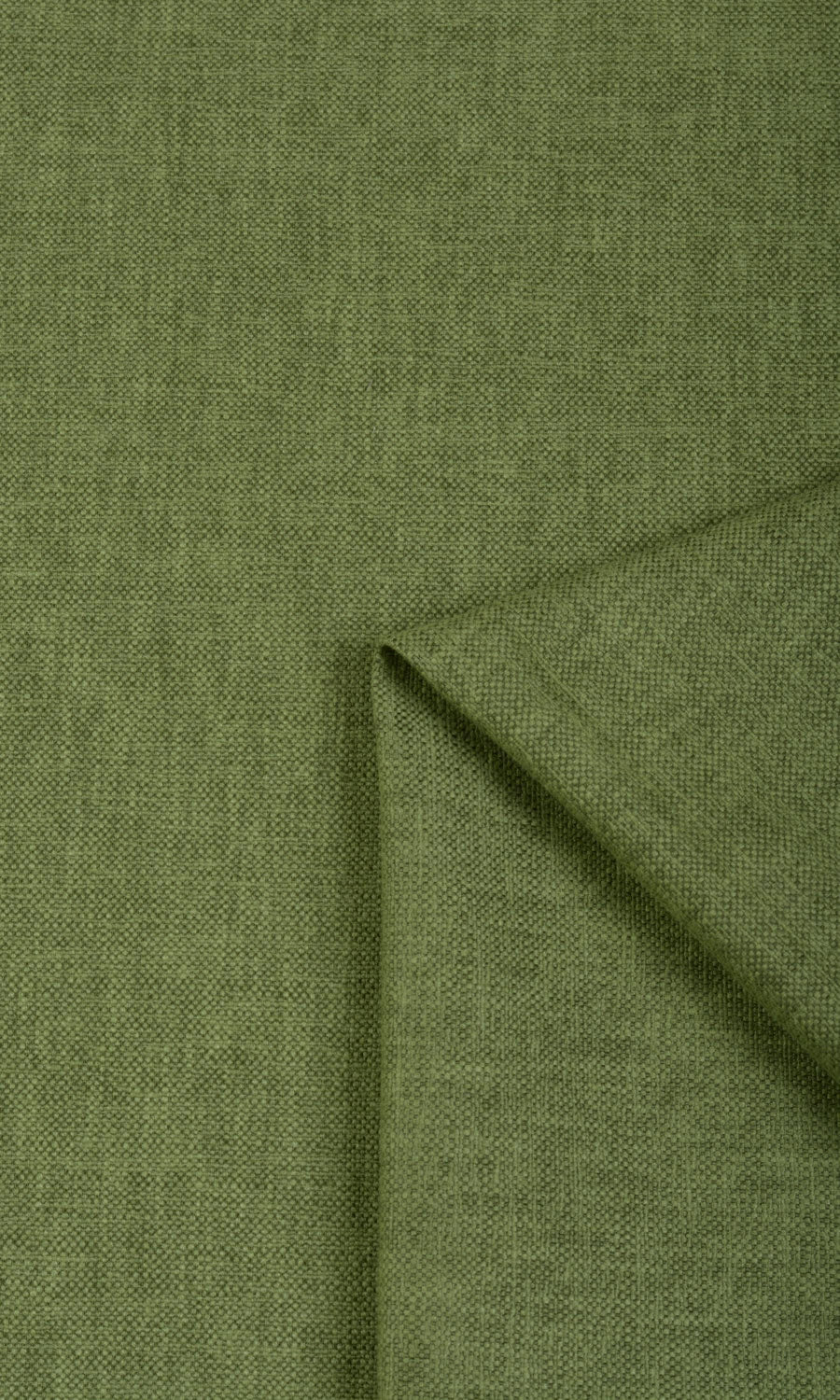Poly-Linen Fabric By the Yard for Curtains & Drapes (Green)