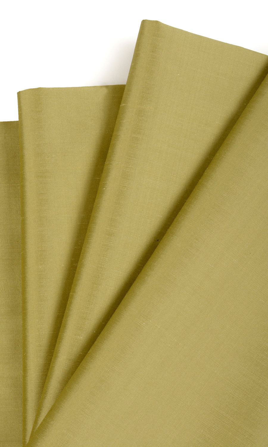 Shantung Silk Home Textile Fabric Material By the Yard (Warm Green)