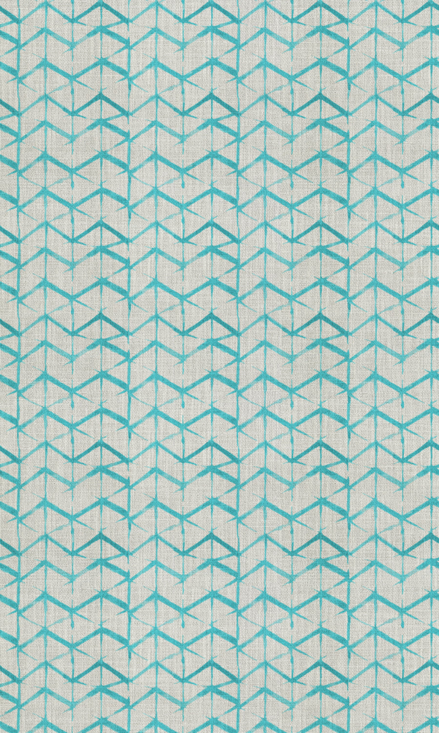 Bow-Arrow Print Free Fabric Material Sample (White/ Blue)