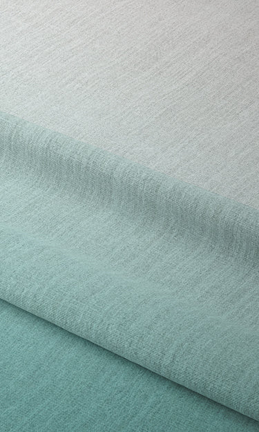 2-Tone Ombre Fabric Material By the Yard (Turquoise Blue)