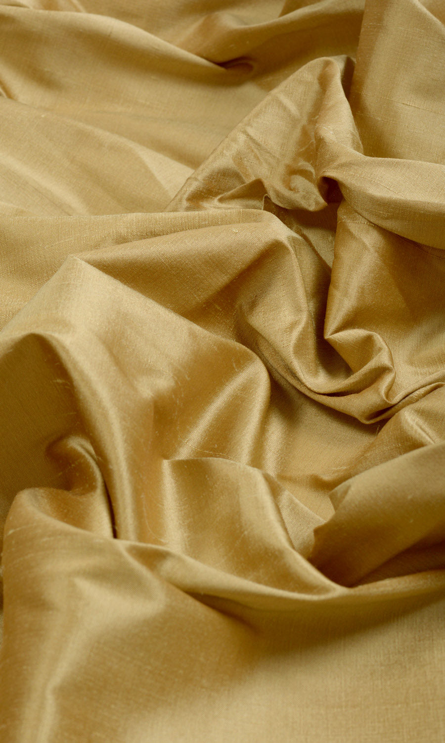 Shantung Silk Free Fabric Material Sample (Biscotti Yellow)