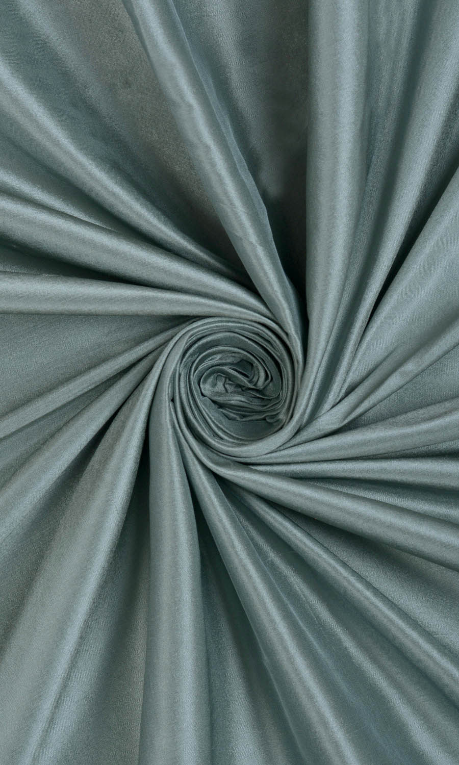 Shantung Silk Home Décor Fabric By the Yard (Steel Blue/ Grey)