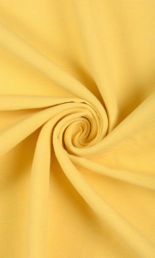 Cotton Home Décor Fabric By the Yard (Yellow)