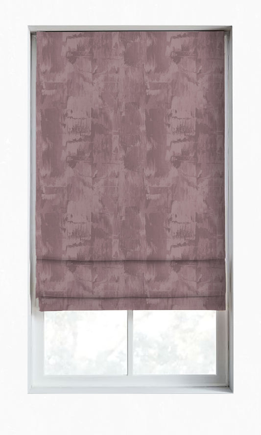 Room Darkening Striped Home Décor Fabric By the Yard (Blush Pink)