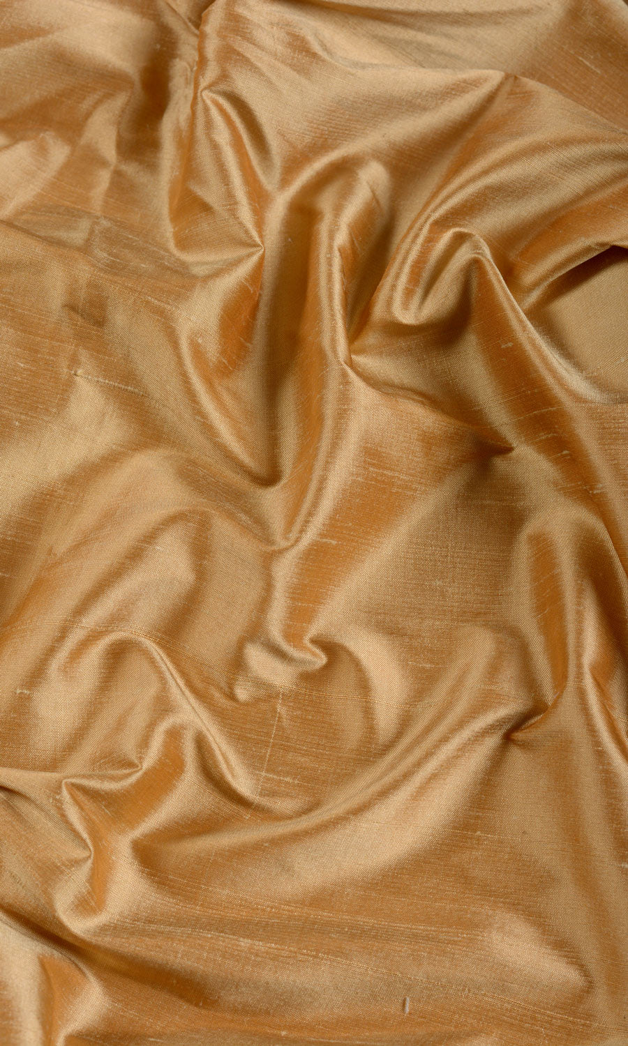 Shantung Silk Fabric Sample for Curtains & Drapes (Mustard Gold)