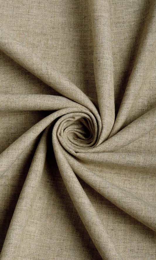 Linen Texture Home Décor Fabric By the Yard (Taupe/ Brown)
