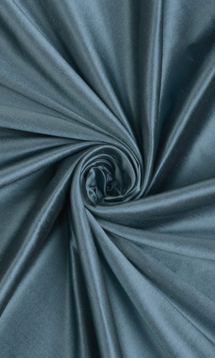 Shantung Silk Home Décor Fabric By the Yard (Denim Blue)