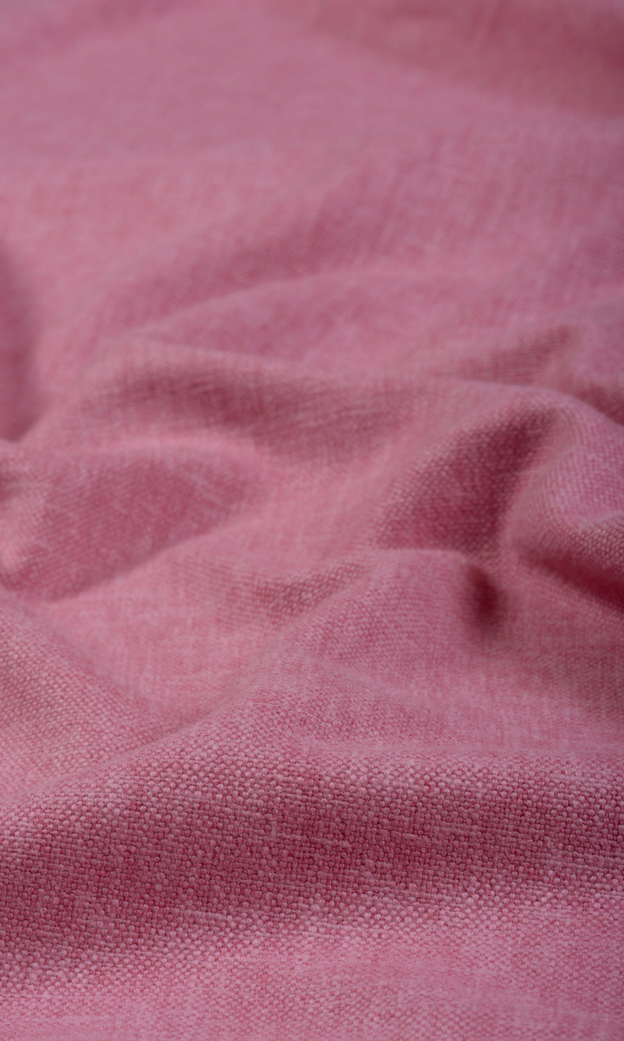 Linen-Blend Home Textile Fabric Material By the Yard (Watermelon Pink)