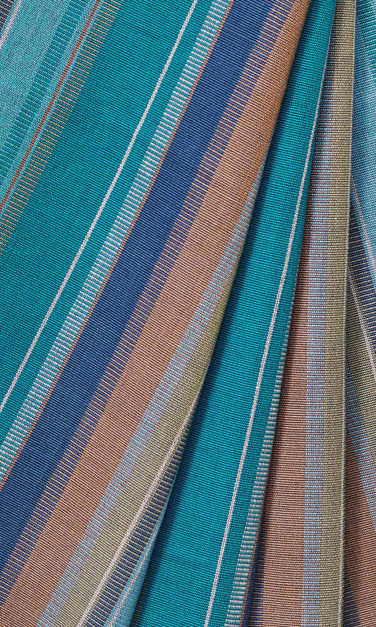 Cotton Home Décor Fabric By the Yard (Blue)