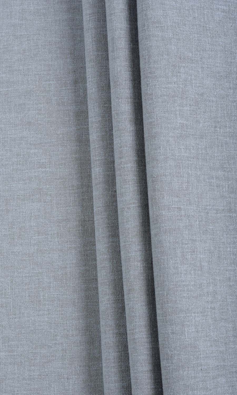 Linen Texture Free Fabric Material Sample (Steel Grey)