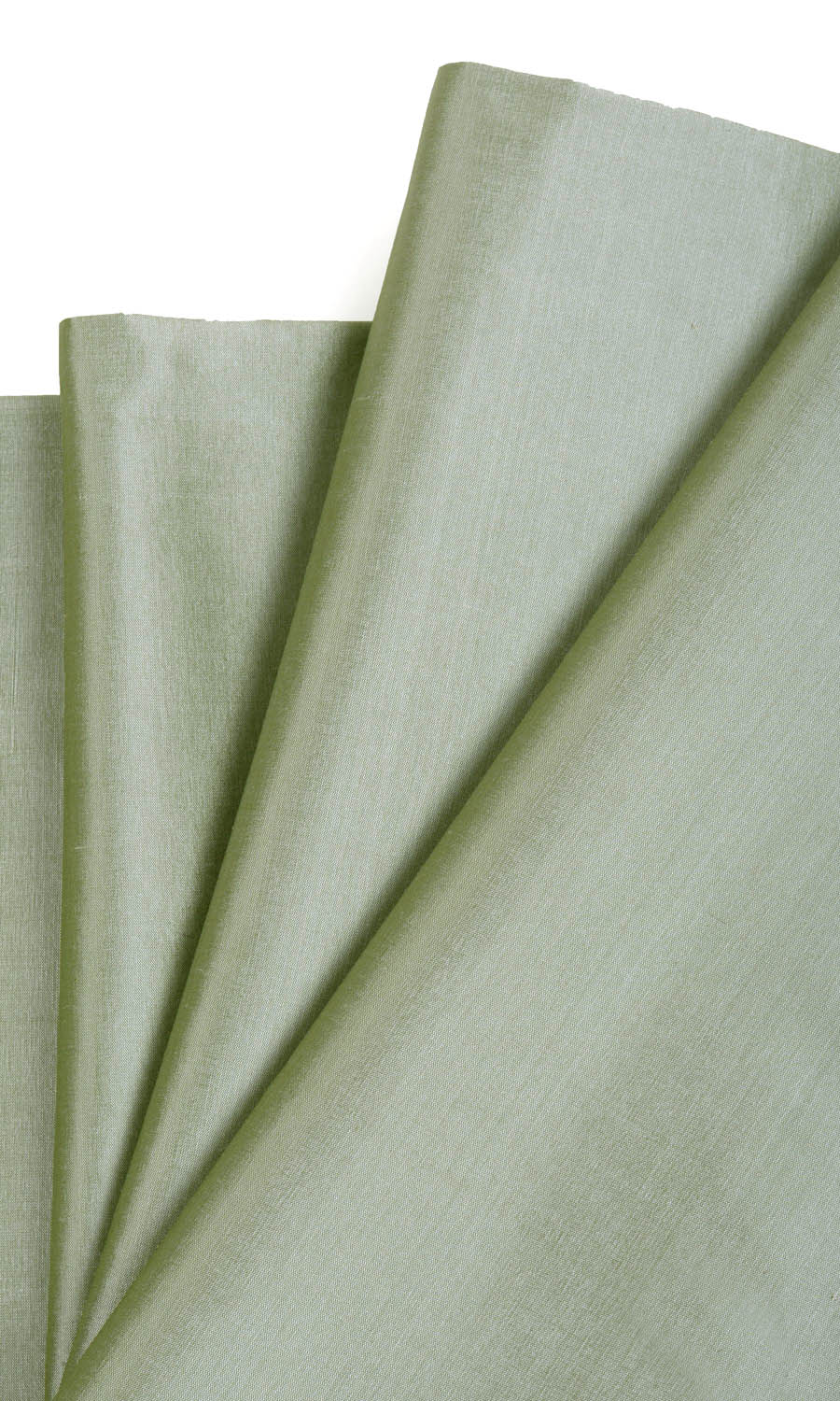 Shantung Silk Free Fabric Material Sample (Celadon Green)
