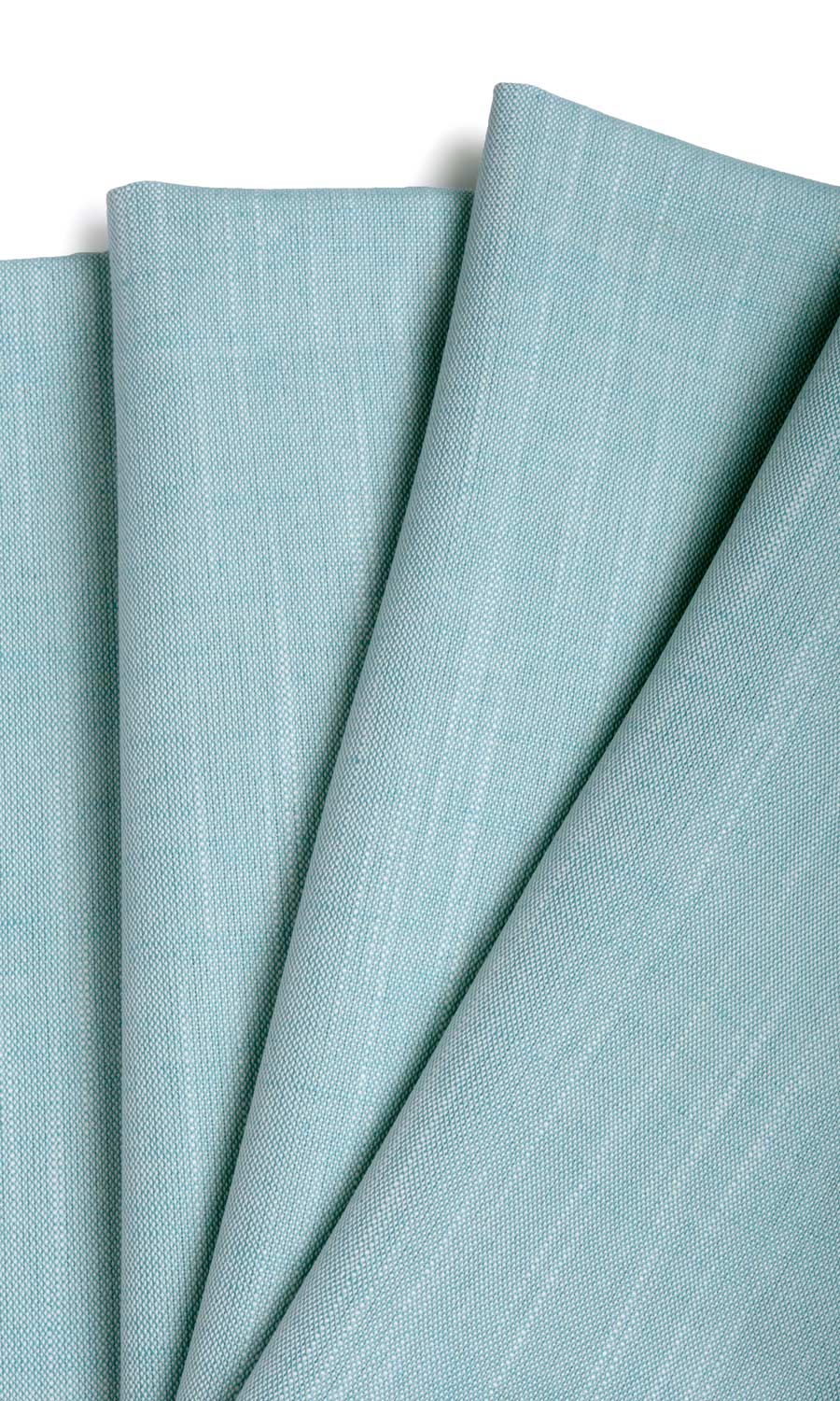 Linen Texture Window Treatments Fabric Sample (Sky Blue)