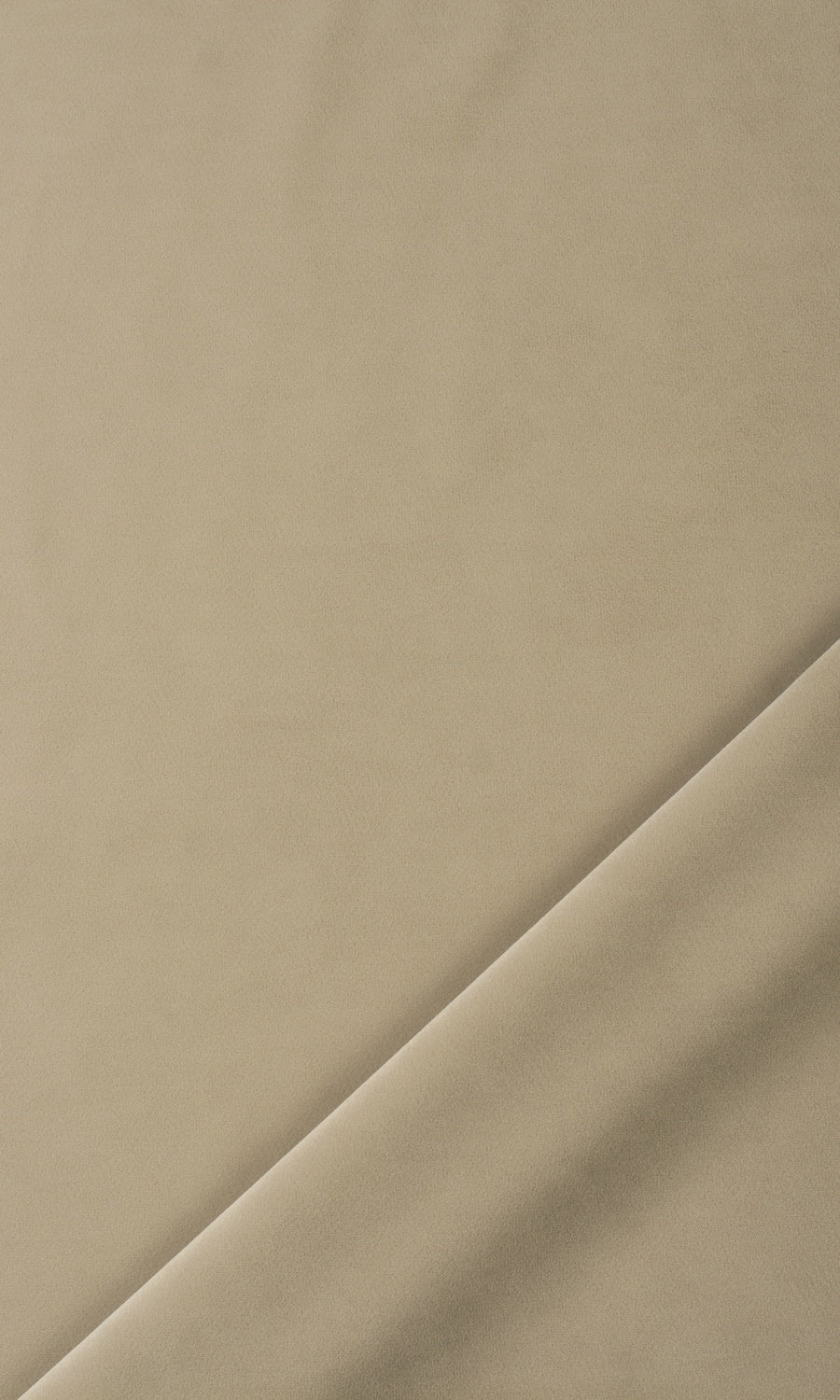 Velvet Home Textile Fabric Material By the Yard (Beige)