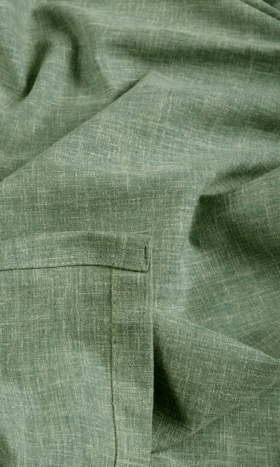 Poly-Cotton Blend Fabric Sample for Curtains & Drapes (Jade)
