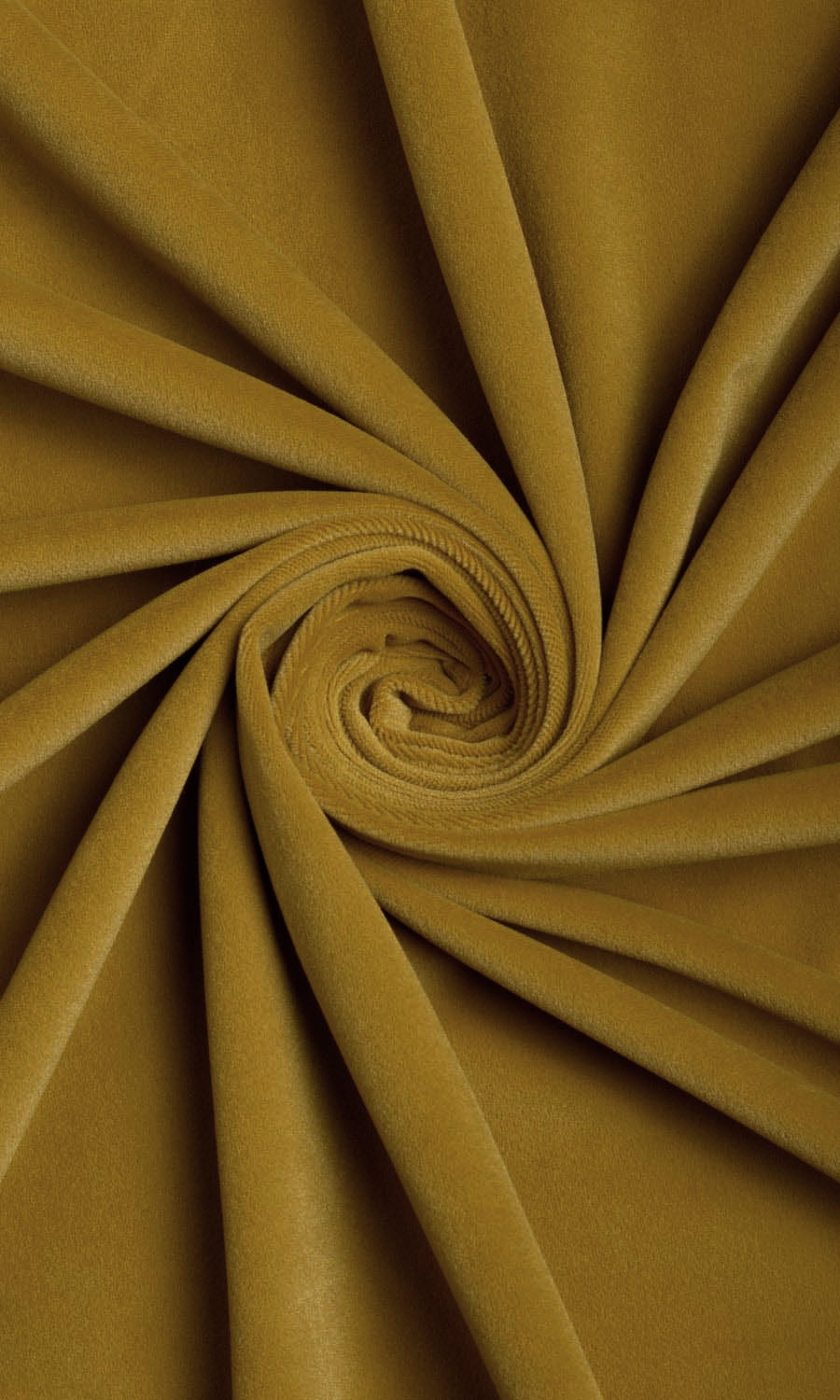Velvet Home Décor Fabric By the Yard (Golden Yellow)