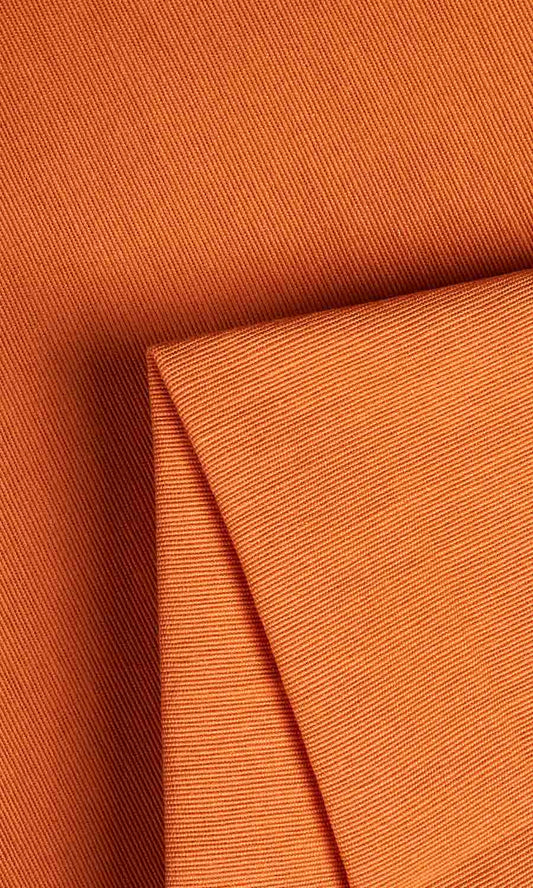 Cotton Curtains (Muted Orange)
