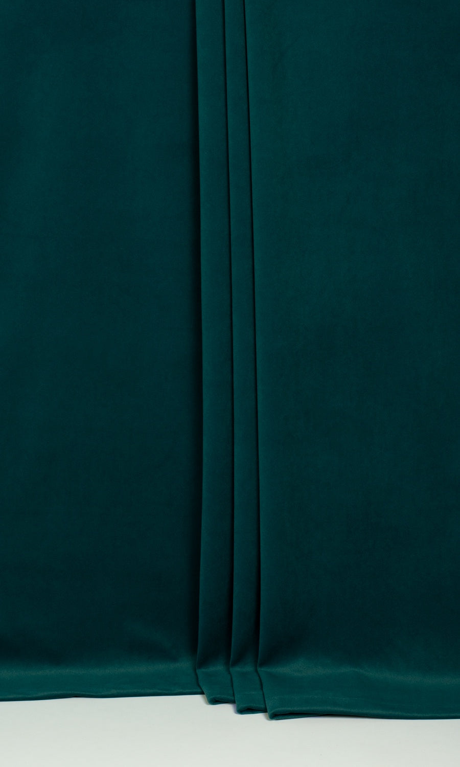 Velvet Fabric By the Yard for Curtains & Drapes (Jasper Green)