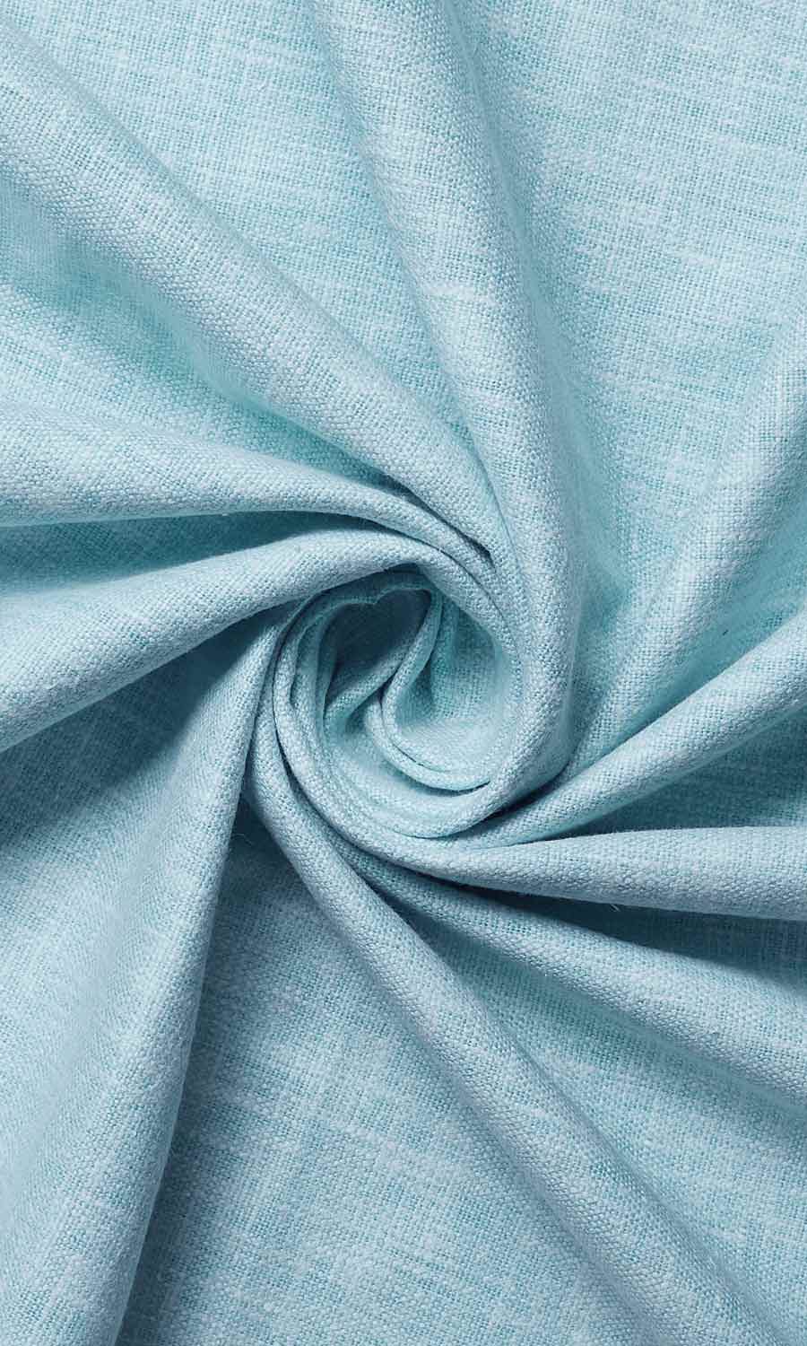 Cotton Blend Home Décor Fabric By the Yard (Light Blue)