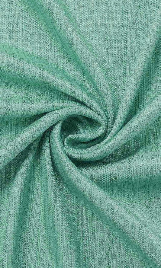 Faux Silk Home Décor Fabric By the Yard (Mint Green)