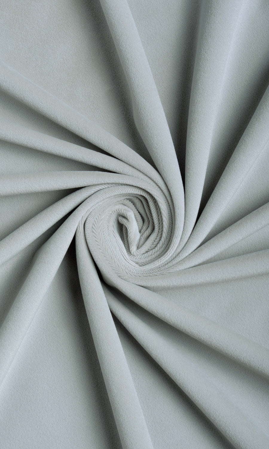 Velvet Home Décor Fabric By the Yard (Cool Grey/ Pale Bluish-Grey)