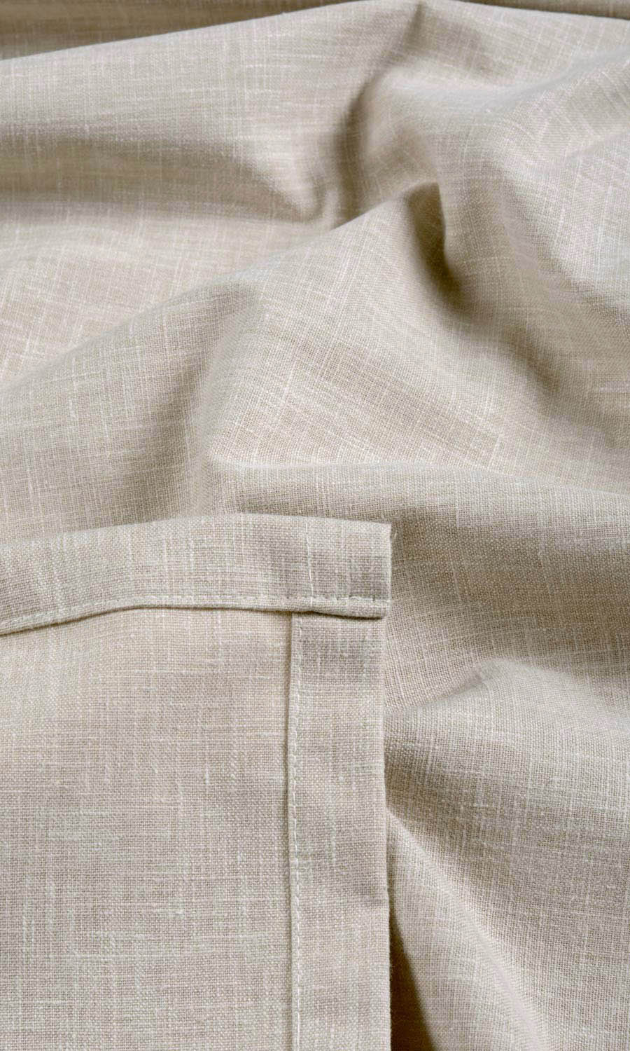 Poly-Cotton Blend Free Fabric Material Sample (Pale Grey-Beige)