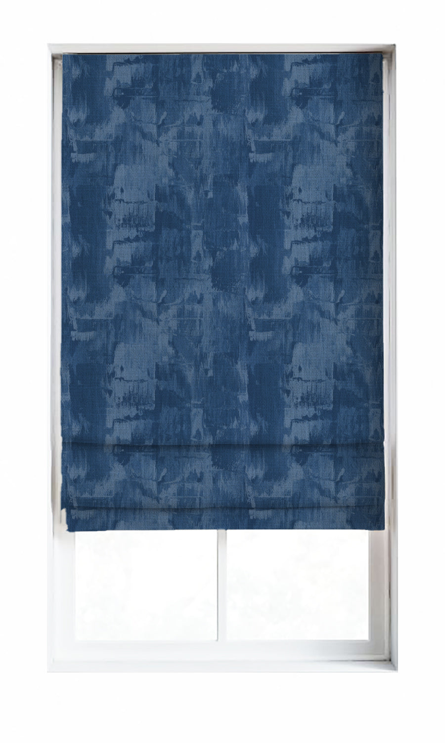 Modern Striped Home Décor Fabric By the Metre (Cobalt/ Denim Blue)