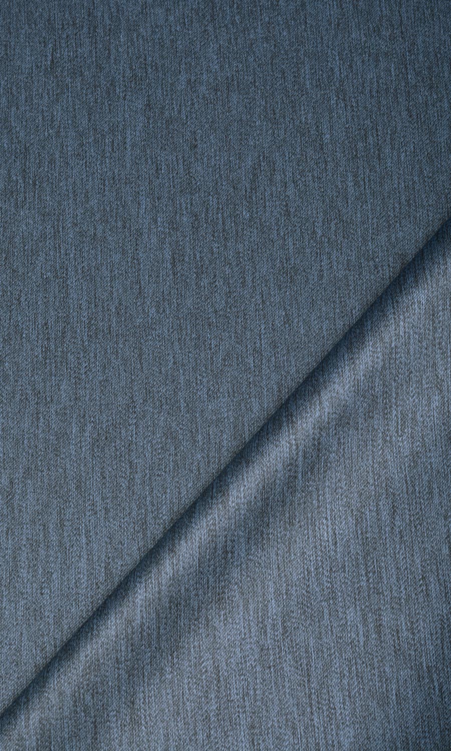 Blackout Fabric By the Yard for Curtains & Drapes (Blue)
