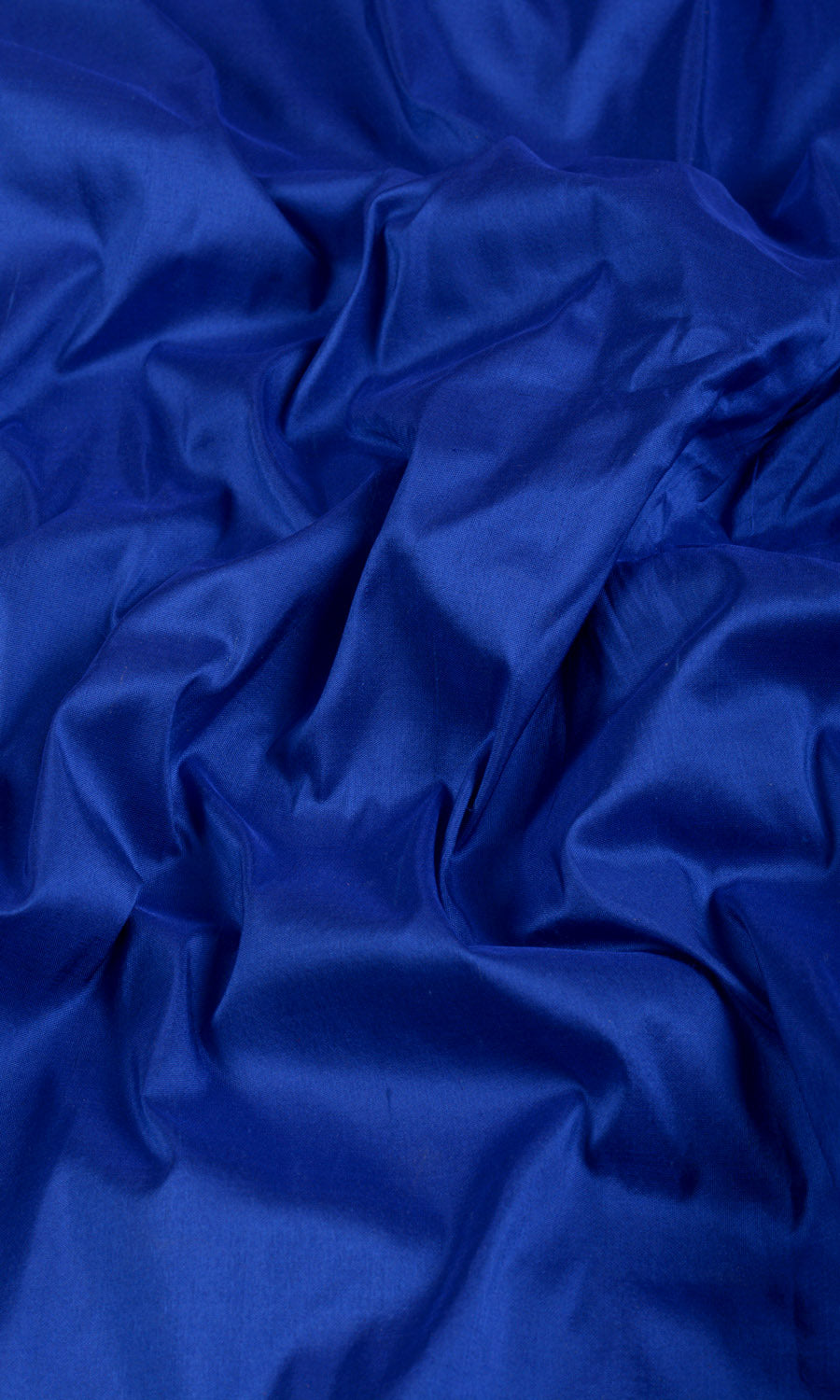 Shantung Silk Home Textile Fabric Material Sample (Sapphire Blue)