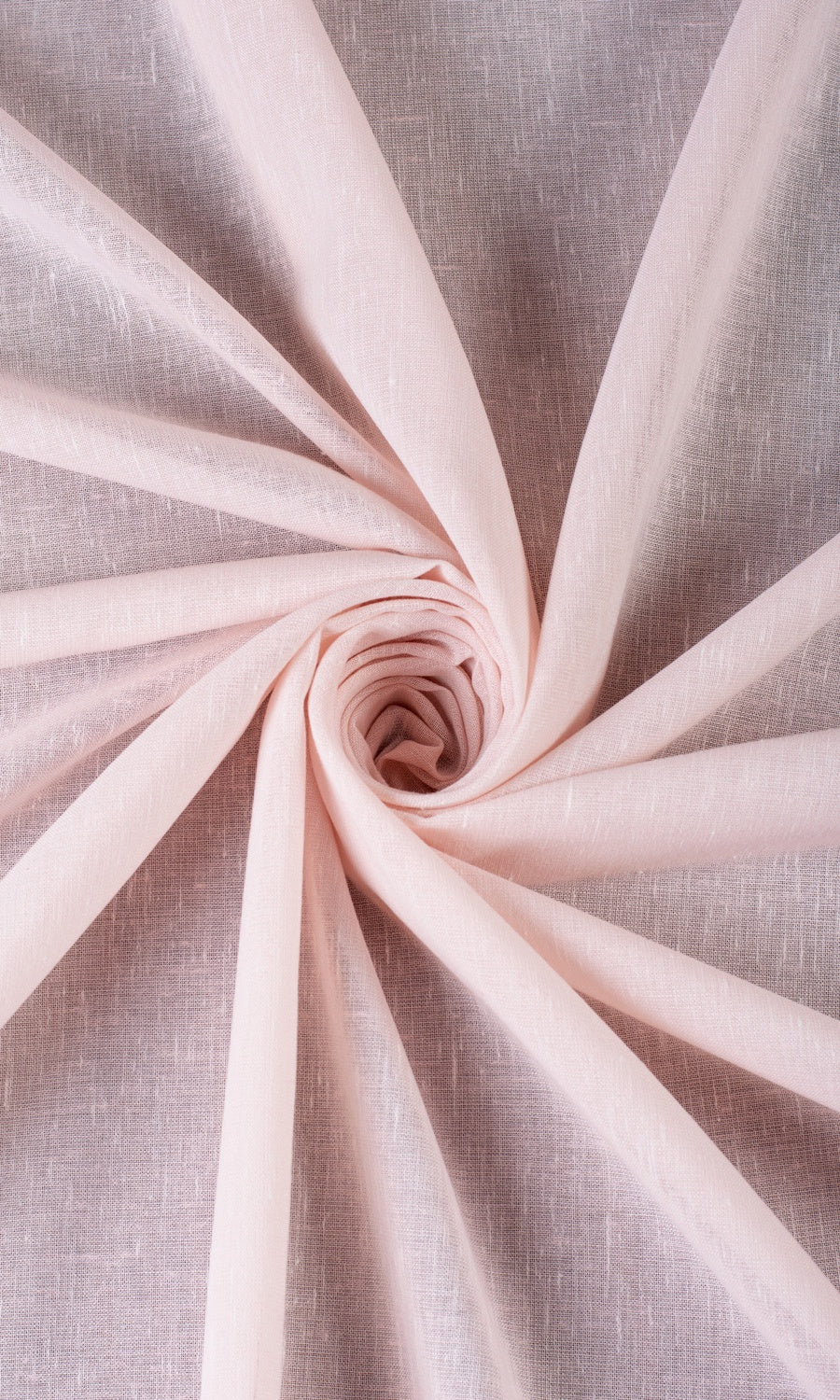 Plain Sheer Home Textile Fabric Material By the Yard (Powder Pink)